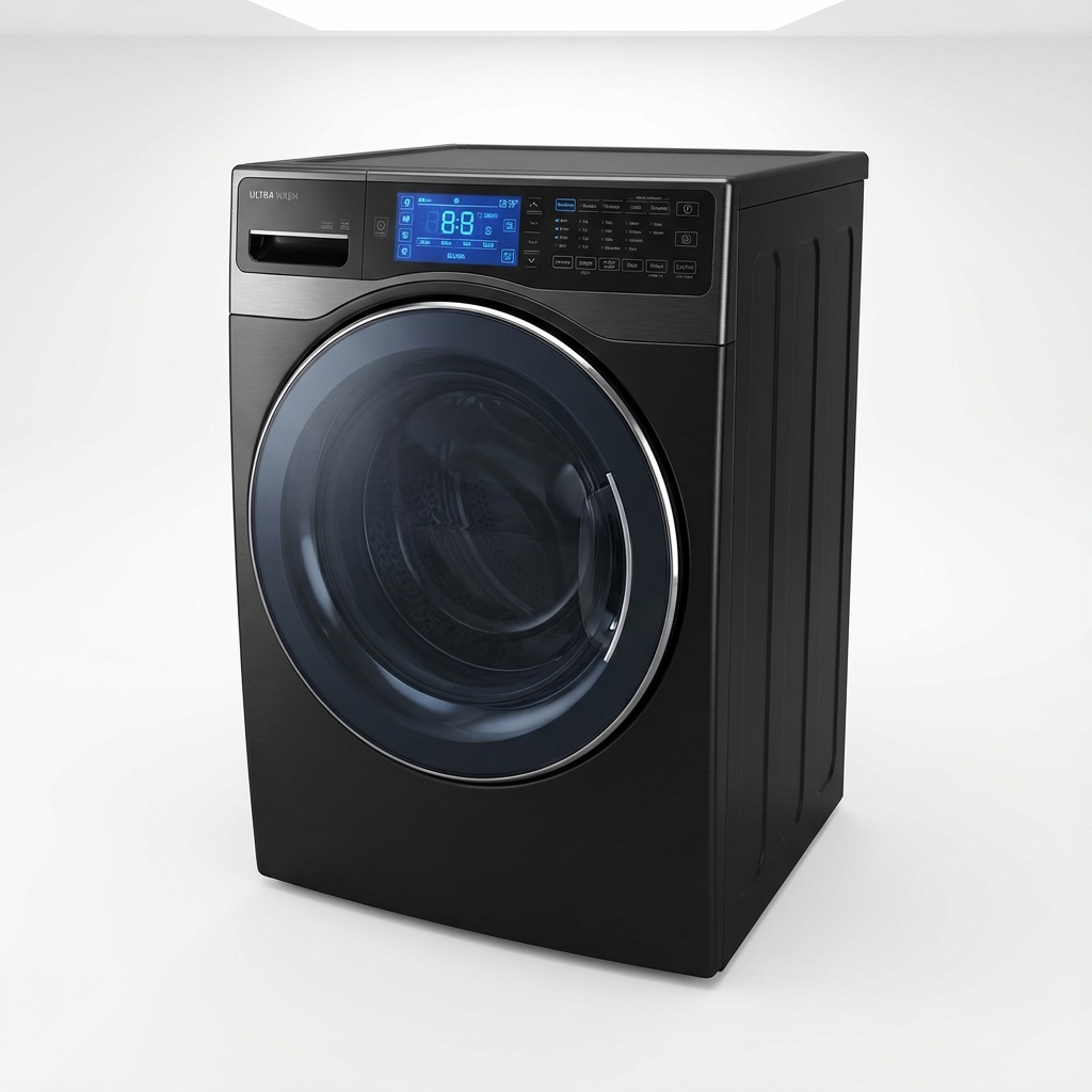 غسالة سوداء فاخرة